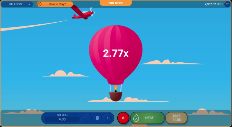 balloon game casino