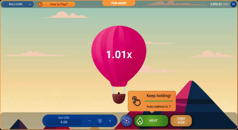 balloon game casino